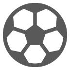 au by KDDI soccer ball emoji image