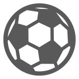 Docomo soccer ball emoji image