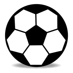 Emojidex soccer ball emoji image