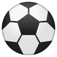 Google soccer ball emoji image