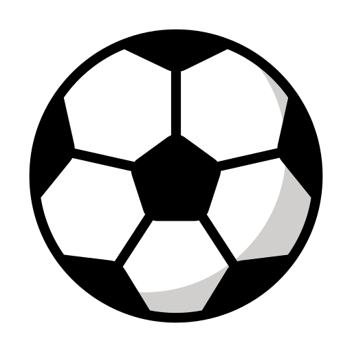 Openmoji soccer ball emoji image