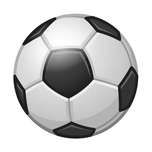 Telegram soccer ball emoji image