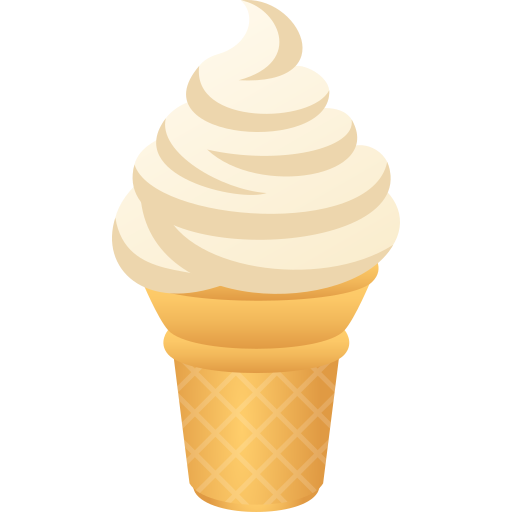 JoyPixels soft ice cream emoji image