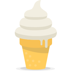 Skype soft ice cream emoji image