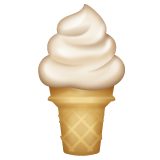 Whatsapp soft ice cream emoji image