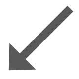 Docomo south west arrow emoji image