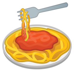 Google spaghetti emoji image