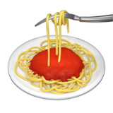 IOS/Apple spaghetti emoji image