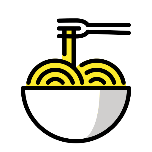 Openmoji spaghetti emoji image