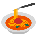 Toss spaghetti emoji image