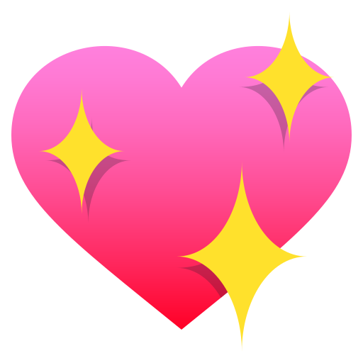 JoyPixels sparkling heart emoji image