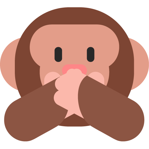 Microsoft speak-no-evil monkey emoji image
