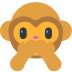 Mozilla speak-no-evil monkey emoji image