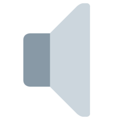Twitter speaker emoji image