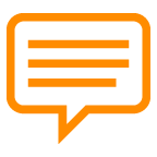 au by KDDI speech balloon emoji image