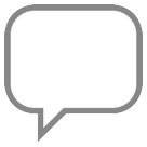 HTC speech balloon emoji image
