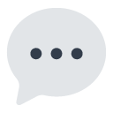Toss speech balloon emoji image