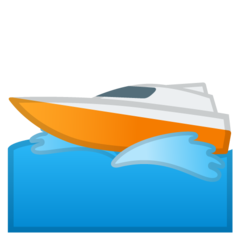 Google speedboat emoji image