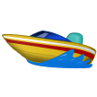 Samsung speedboat emoji image
