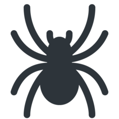 Twitter spider emoji image