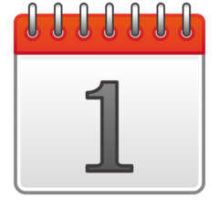 Emojidex spiral calendar pad emoji image