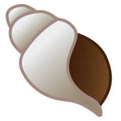Google spiral shell emoji image