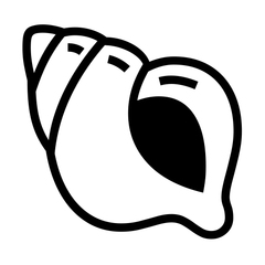 Noto Emoji Font spiral shell emoji image