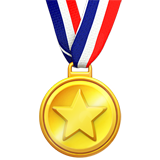 IOS/Apple sports medal emoji image