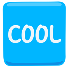 Facebook Messenger squared cool emoji image