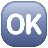 Whatsapp squared ok emoji image