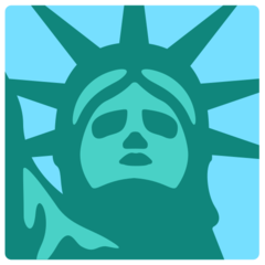 Mozilla statue of liberty emoji image