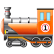 Samsung steam locomotive emoji image