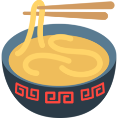 Mozilla steaming bowl emoji image