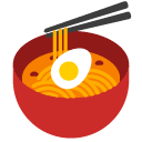 Toss steaming bowl emoji image