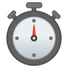 Google stopwatch emoji image