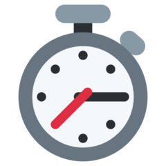 Twitter stopwatch emoji image