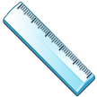 Samsung straight ruler emoji image