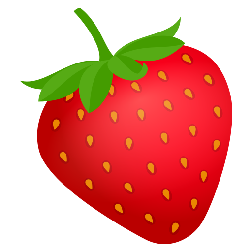 JoyPixels strawberry emoji image