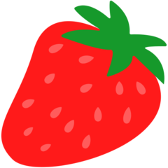 Mozilla strawberry emoji image