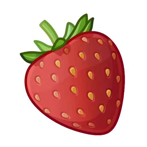 Telegram strawberry emoji image