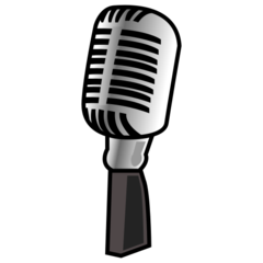 Emojidex studio microphone emoji image