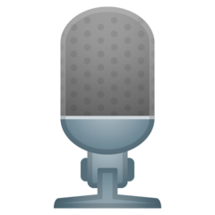 Google studio microphone emoji image