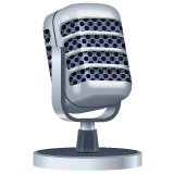 Whatsapp studio microphone emoji image