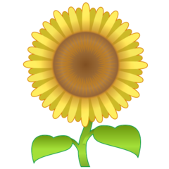Emojidex sunflower emoji image