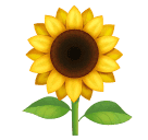 Huawei sunflower emoji image