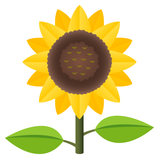 JoyPixels sunflower emoji image