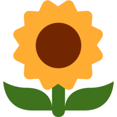 Twitter sunflower emoji image