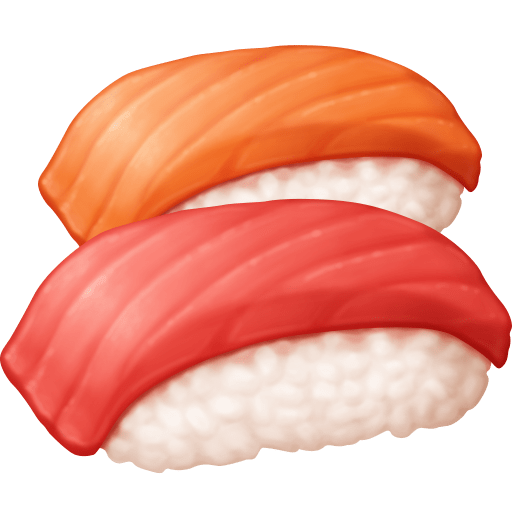 Facebook sushi emoji image