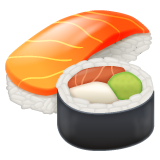 Whatsapp sushi emoji image