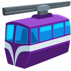 Facebook Messenger suspension railway emoji image